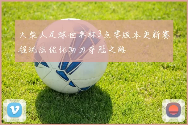 火柴人足球世界杯3点零版本更新赛程玩法优化助力夺冠之路