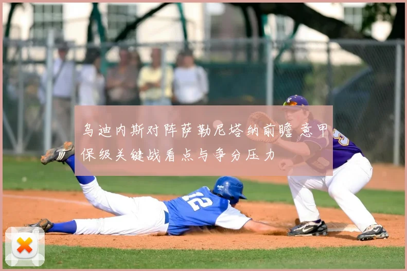 乌迪内斯对阵萨勒尼塔纳前瞻 意甲保级关键战看点与争分压力