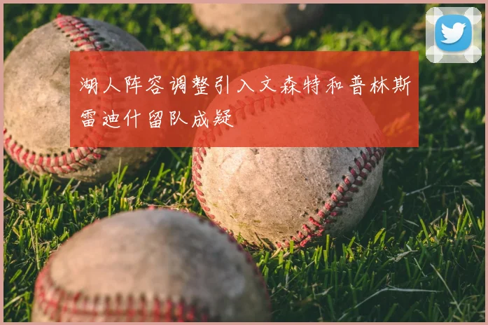 湖人阵容调整引入文森特和普林斯雷迪什留队成疑